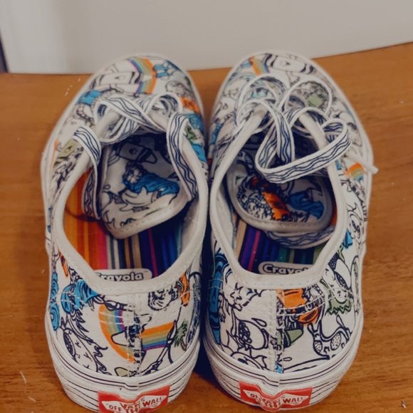 +CRAYOLA KID'S AUTHENTIC 'SKETCH YOUR WAY' sneakers - Picture 4 of 4